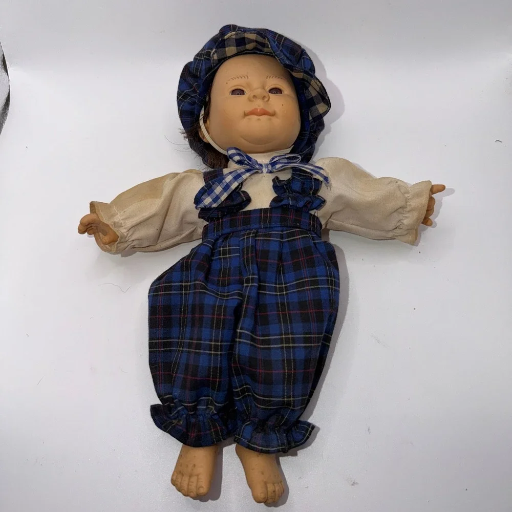 My Pals Collection Gigo Dolls Set 3 Plaid‎ Gingham Vintage Cottagecore Aesthetic